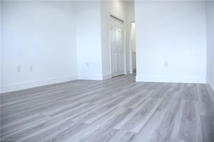 Master Bedroom, Featuring His and Hers Walking Closets.