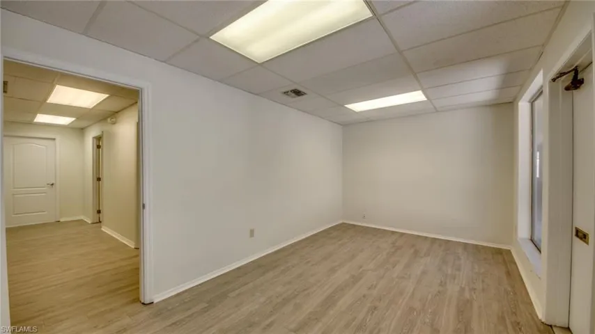 Office 7 has 4 rooms with new flooring