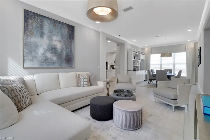View of living room