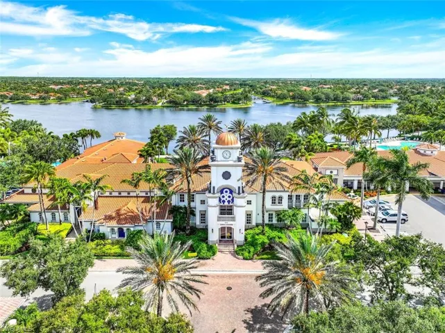 Mediterranean-inspired Towncenter featuring activity rooms.