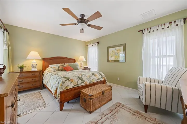 The Primary Bedroom offers a Temper-Pedic Adjustable Mattress