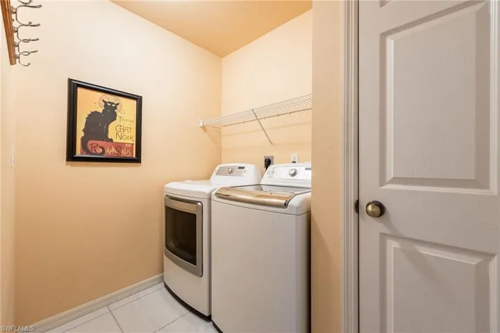 Laundry Area with Washer & Dryer