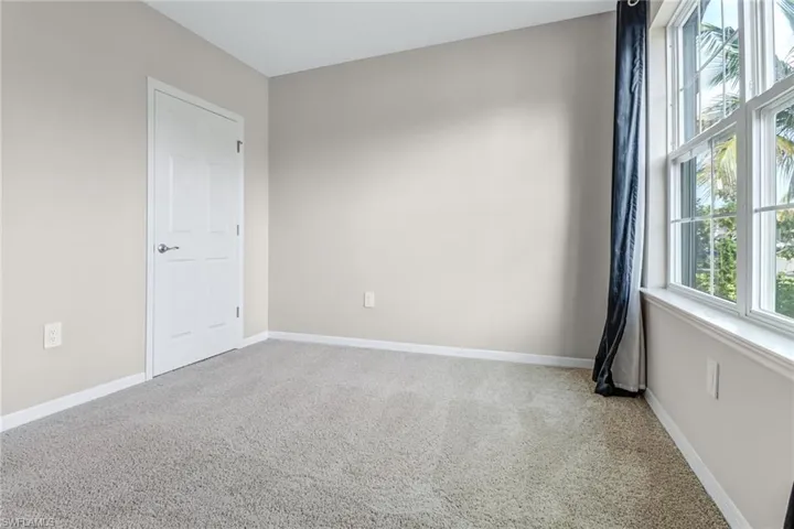 Spare room with carpet