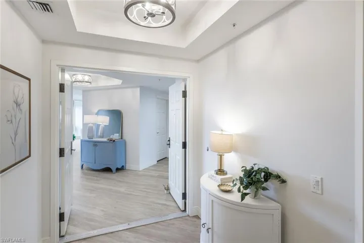 Private elevator entry