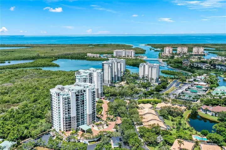 Cove Towers out to Gulf