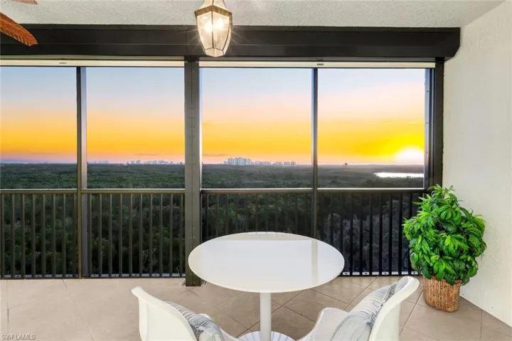 Sunset views from Balcony