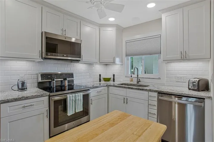 Stainless steel appliances