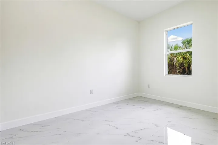 View of spare room