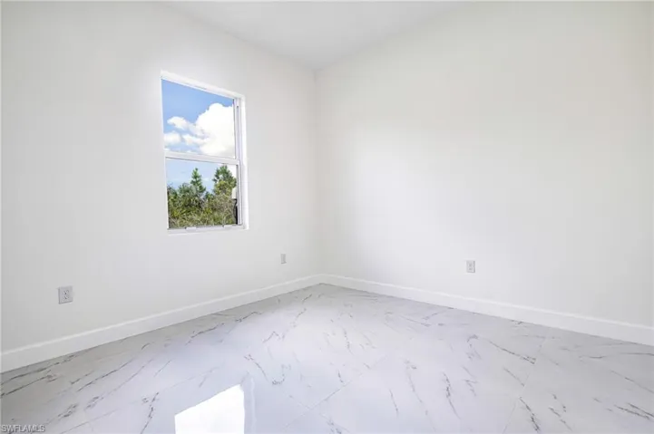 View of spare room