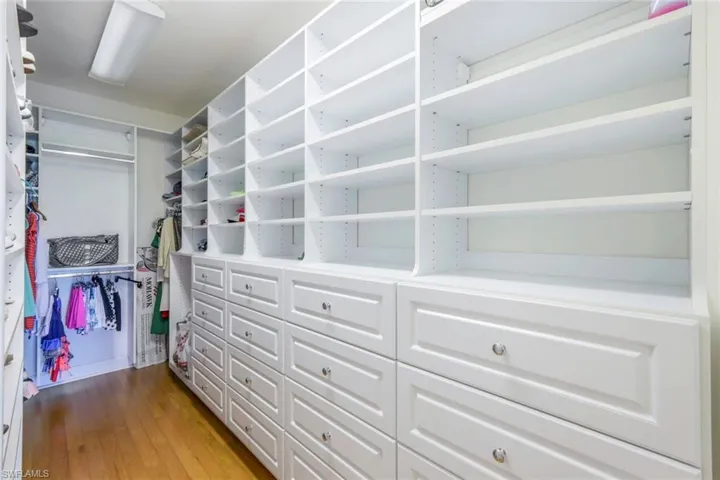 Owners closet