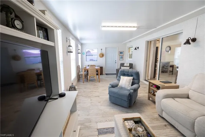 View of living area