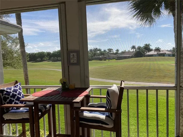 Gorgeous golf course view from Lanai
