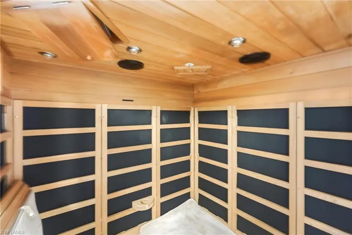 relaxing sauna
