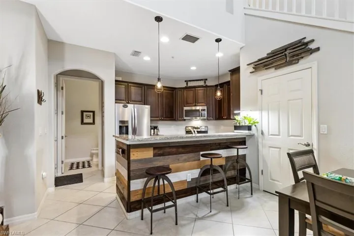 Kitchen with Bar