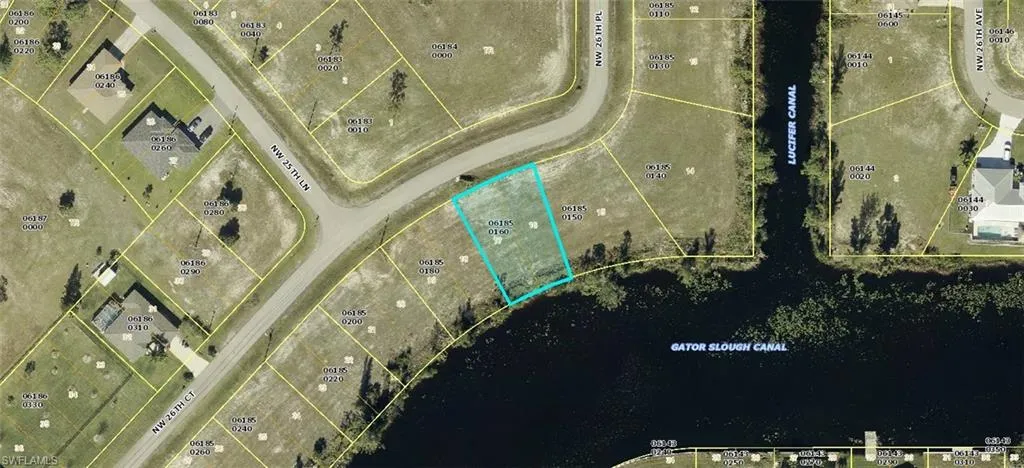 Tax Map. Illustrating the plot boundaries and geographical orientation of the property