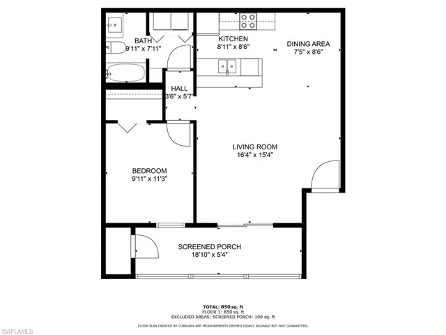 View of home floor plan