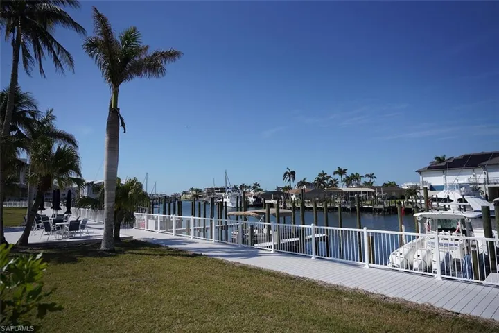 Dock 129 just outside the condo