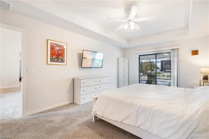 Spacious Primary Suite - amble to host today's oversized furnishings, siting area or home office space