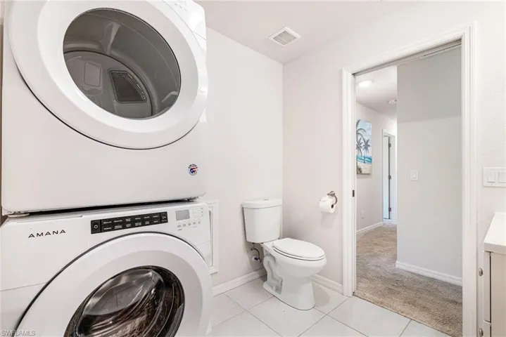 Laundry and Guest Half Bath