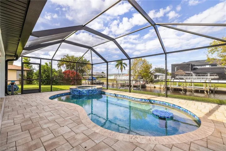 Pool Deck with Pavers