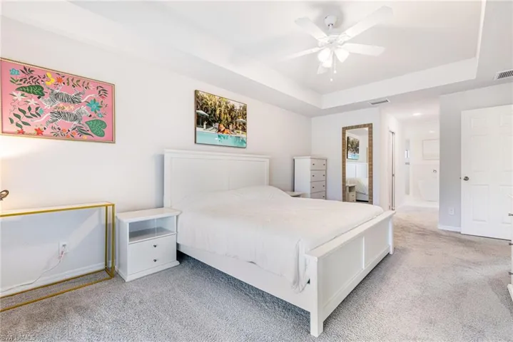 Spacious Primary Suite - amble to host today's oversized furnishings, siting area or home office space