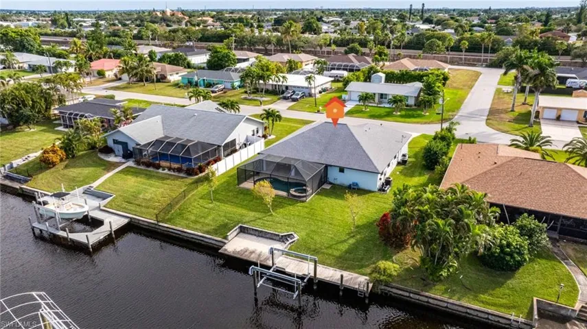 1301 SE 23rd Ter -Aerial View at Back