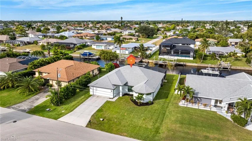 1301 SE 23rd Ter - Front Aerial View