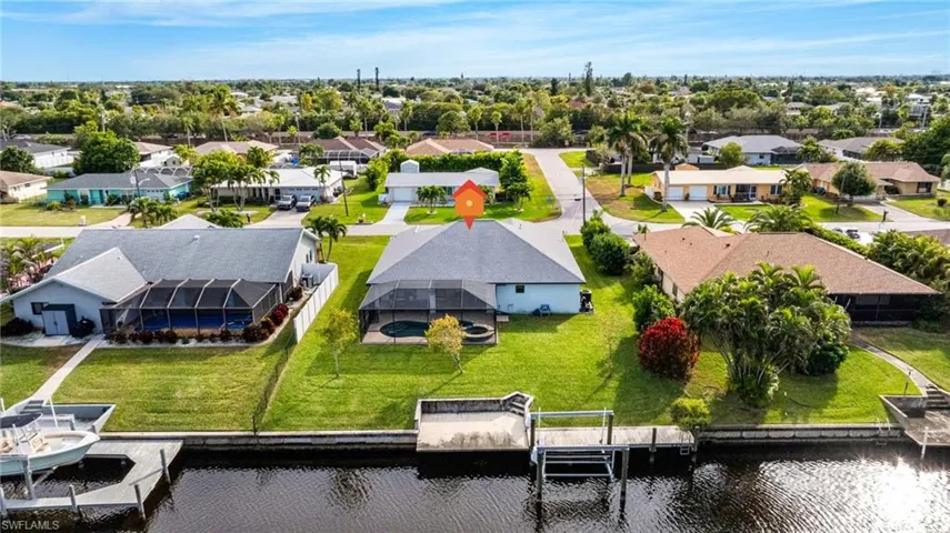 1301 SE 23rd Ter -Aerial View at Back