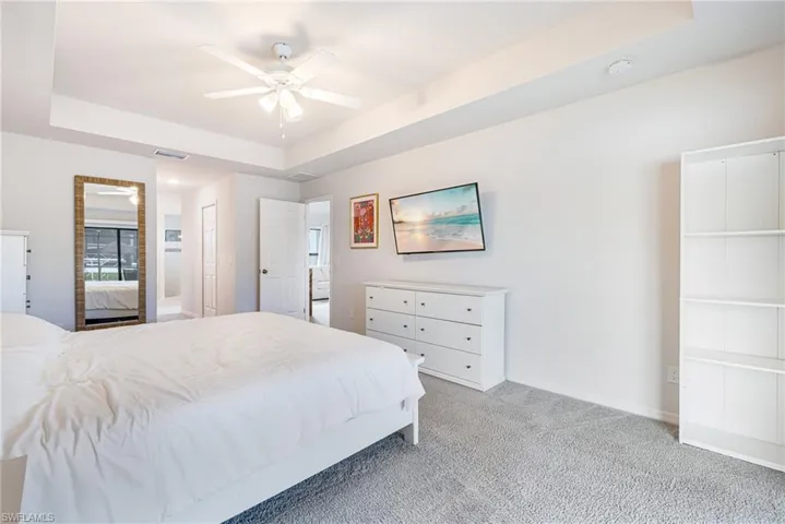 Spacious Primary Suite - amble to host today's oversized furnishings, siting area or home office space
