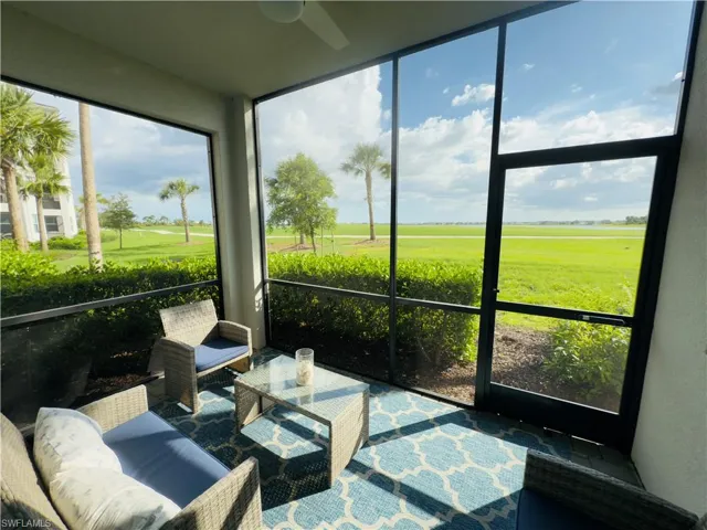 Ground Floor Lanai facing the golf course and Lake Babcock