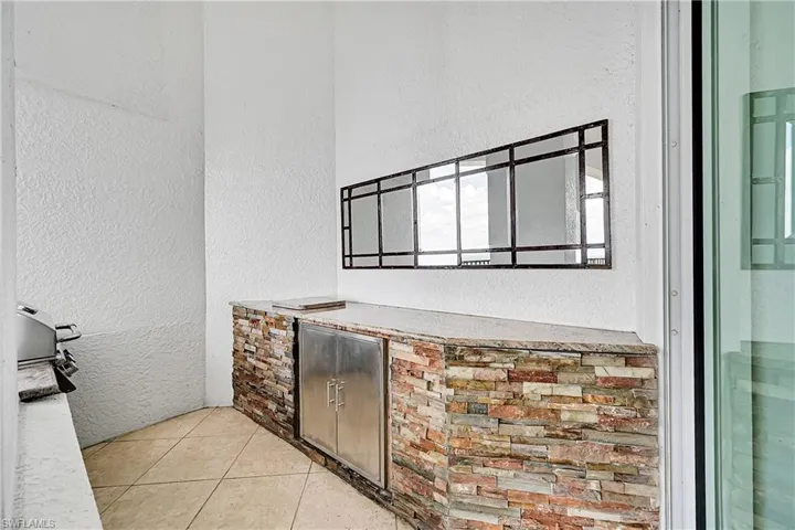 View of patio / terrace with exterior kitchen