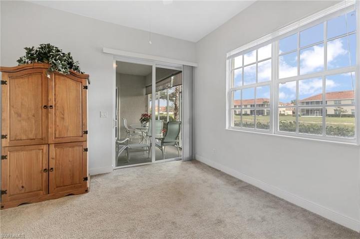 Oversized window and access to lanai.