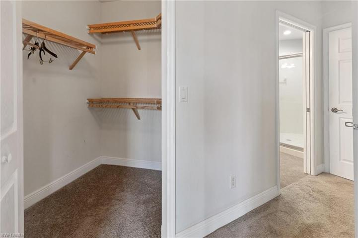 Walk In Closet in Master Bedroom