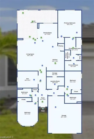 View of home floor plan