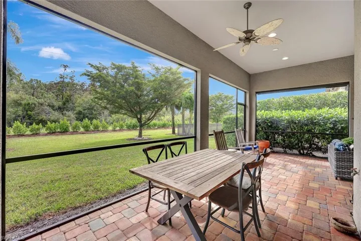 Lanai w/Preserve View