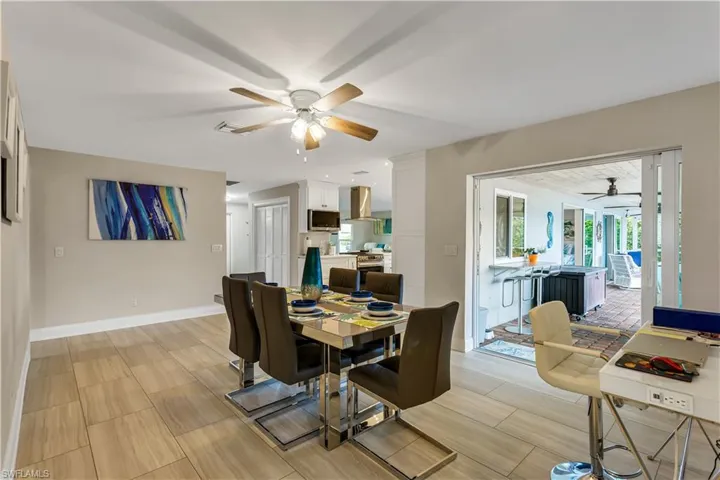 Dining space