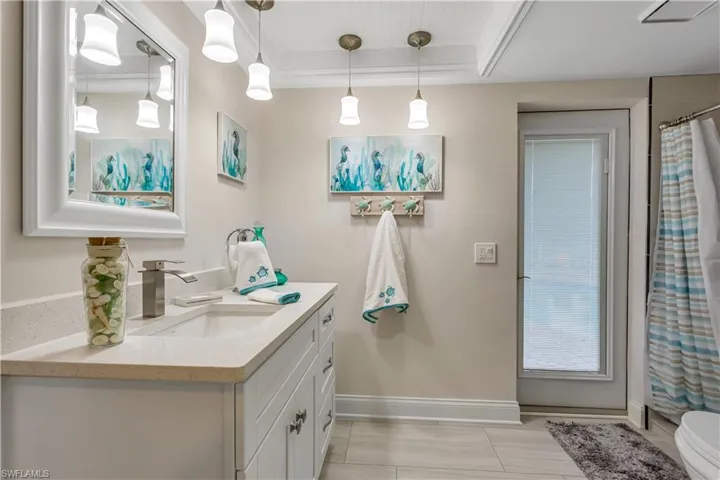 Guest Bathroom & Cabana Bath