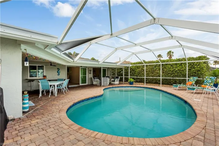 View of pool
