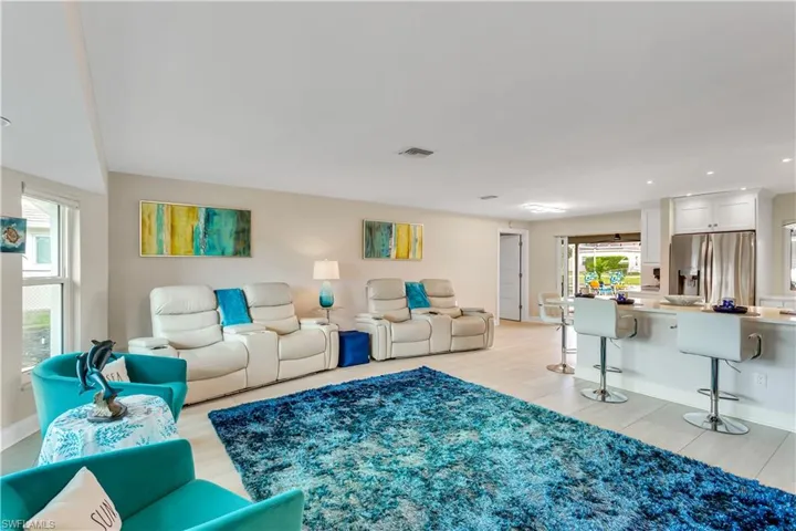 View of living room