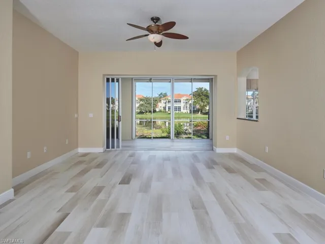 Open up your sliding glass doors and enjoy the water views; utilize the bar window for easy serving of snacks and drinks while entertaining!