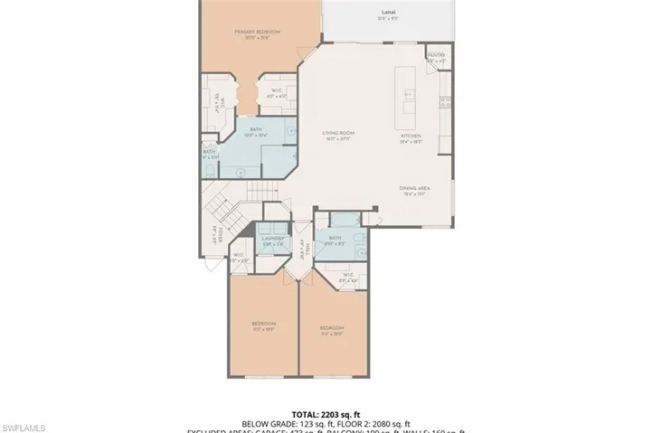 View of floor plan / room layout