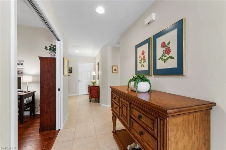 Looking back at hall to foyer