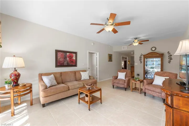 Great room looking from sliding door