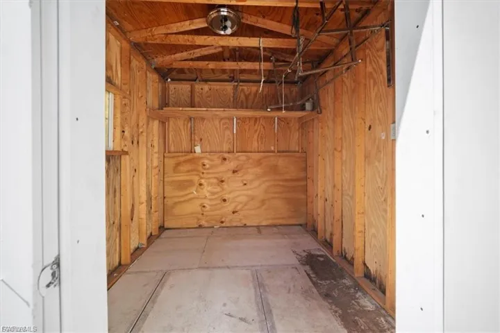 View of storage
