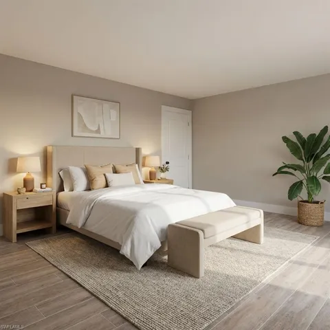 staged bedroom