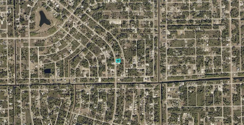 Aerial Map. Displaying the property's location and surrounding infrastructure