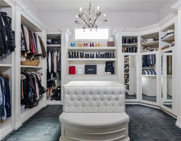 Primary Closet on 1st floor