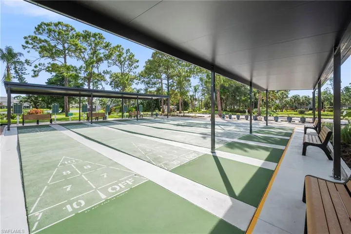 Shuffle Board Area