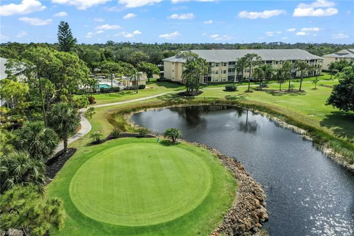 Aerial View Putting Green