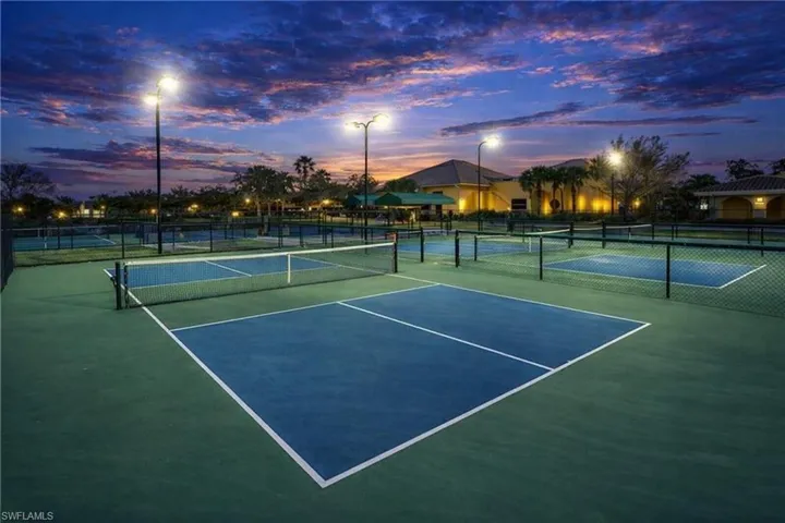 Lighted Pickleball Courts